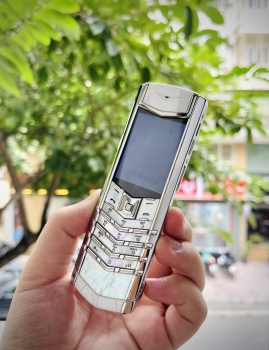 Signature S White Mother Of Pearl